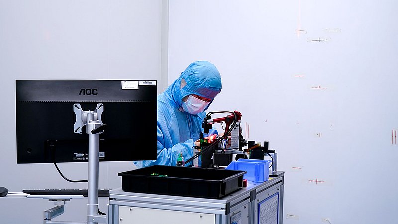 EIGENE PRODUKTIONSTÄTTE FÜR 3D-KAMERAS