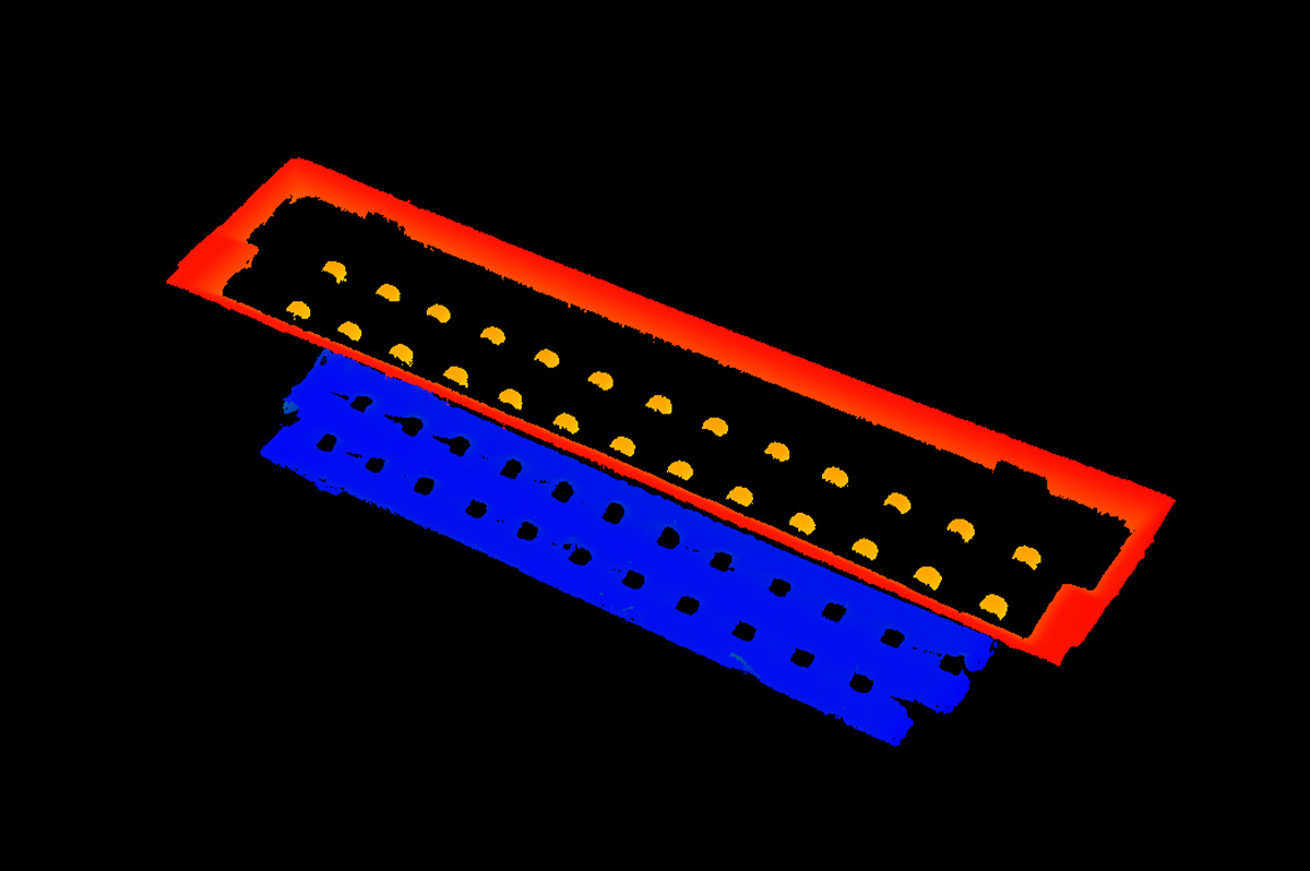 Pins des Steckverbinders