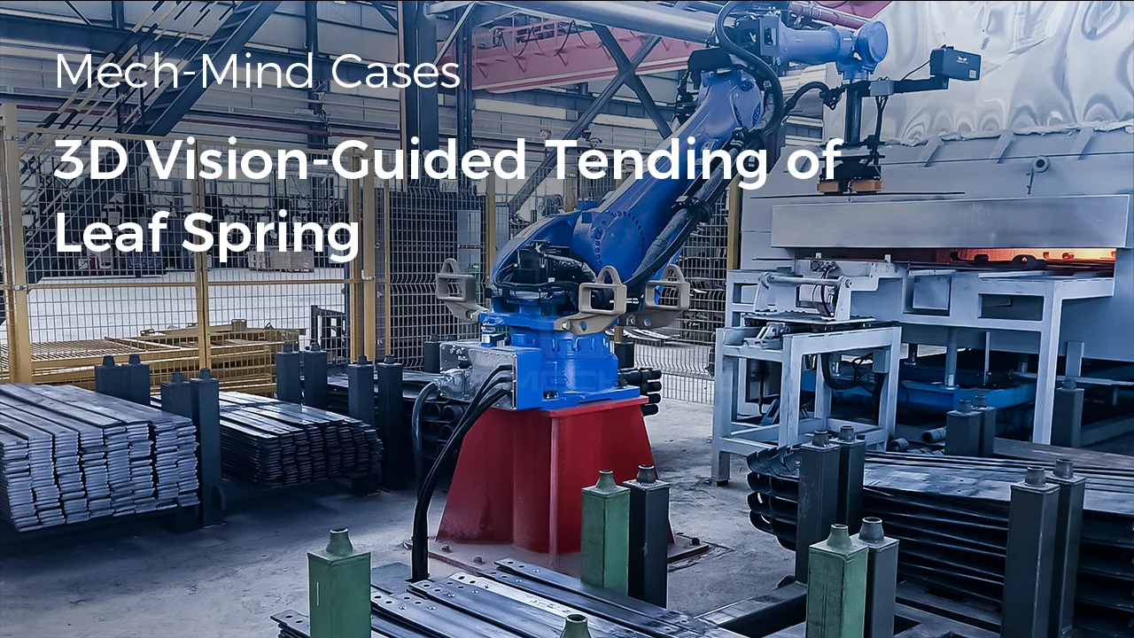3D Vision-Guided Tending of Leaf Spring