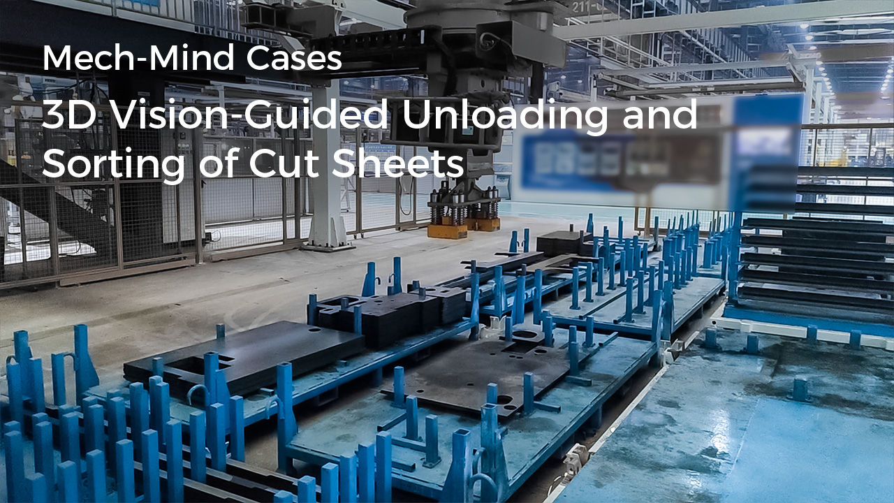 3D Vision-Guided Unloading and Sorting of Cut Sheets