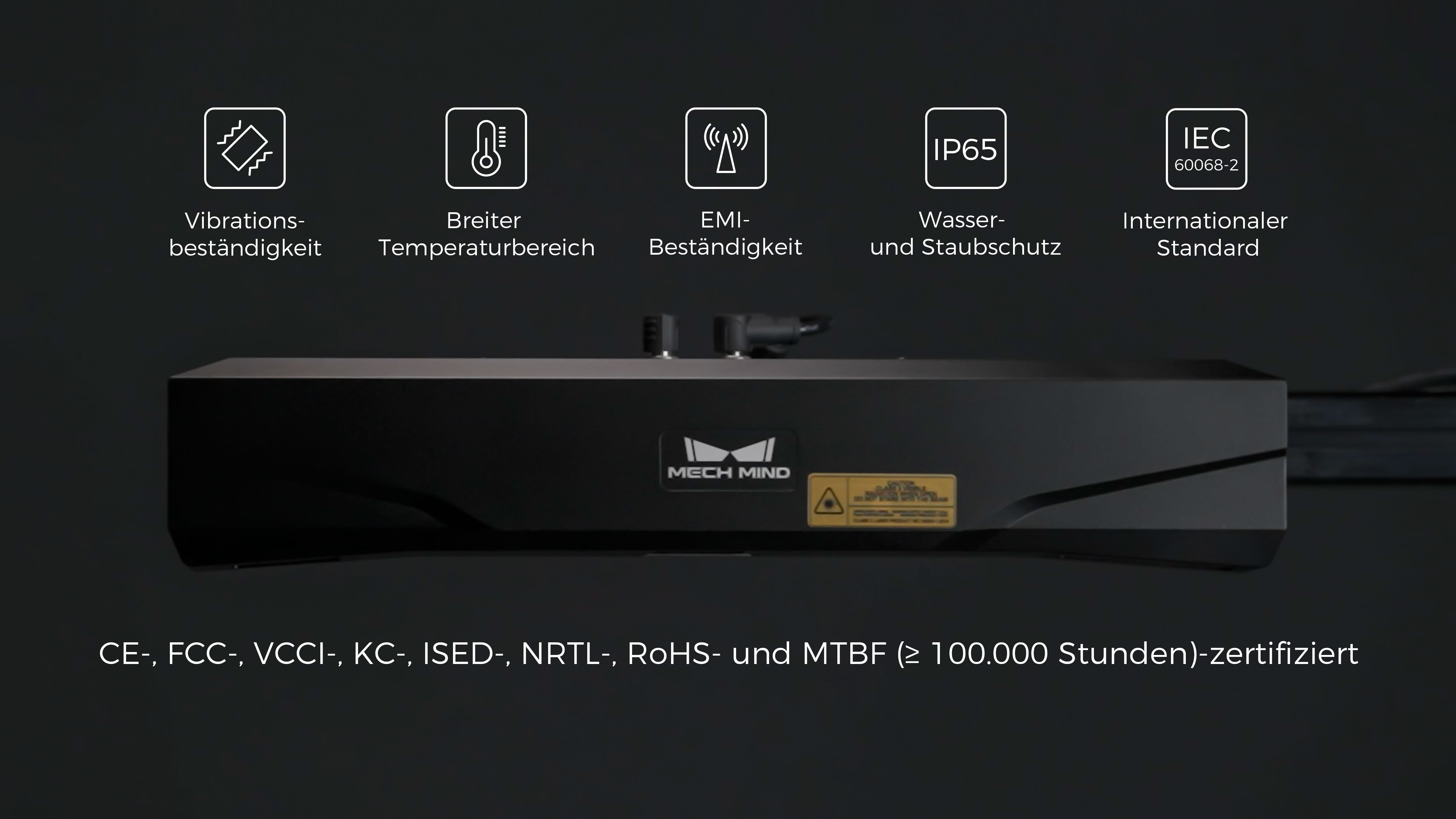 IP65 & MTBF zertifiziert