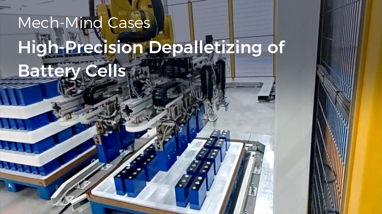 General-Purpose "Eye + Brain" for Robots: High-Precision Depalletizing of Battery Cells