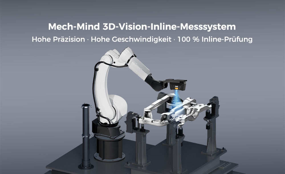 Präzise, effizient, schnell einsetzbar – Mech-Mind „Eye + Brain“ ermöglicht 100-prozentige Inline-Inspektion auf Automobil-Fertigungslinien
