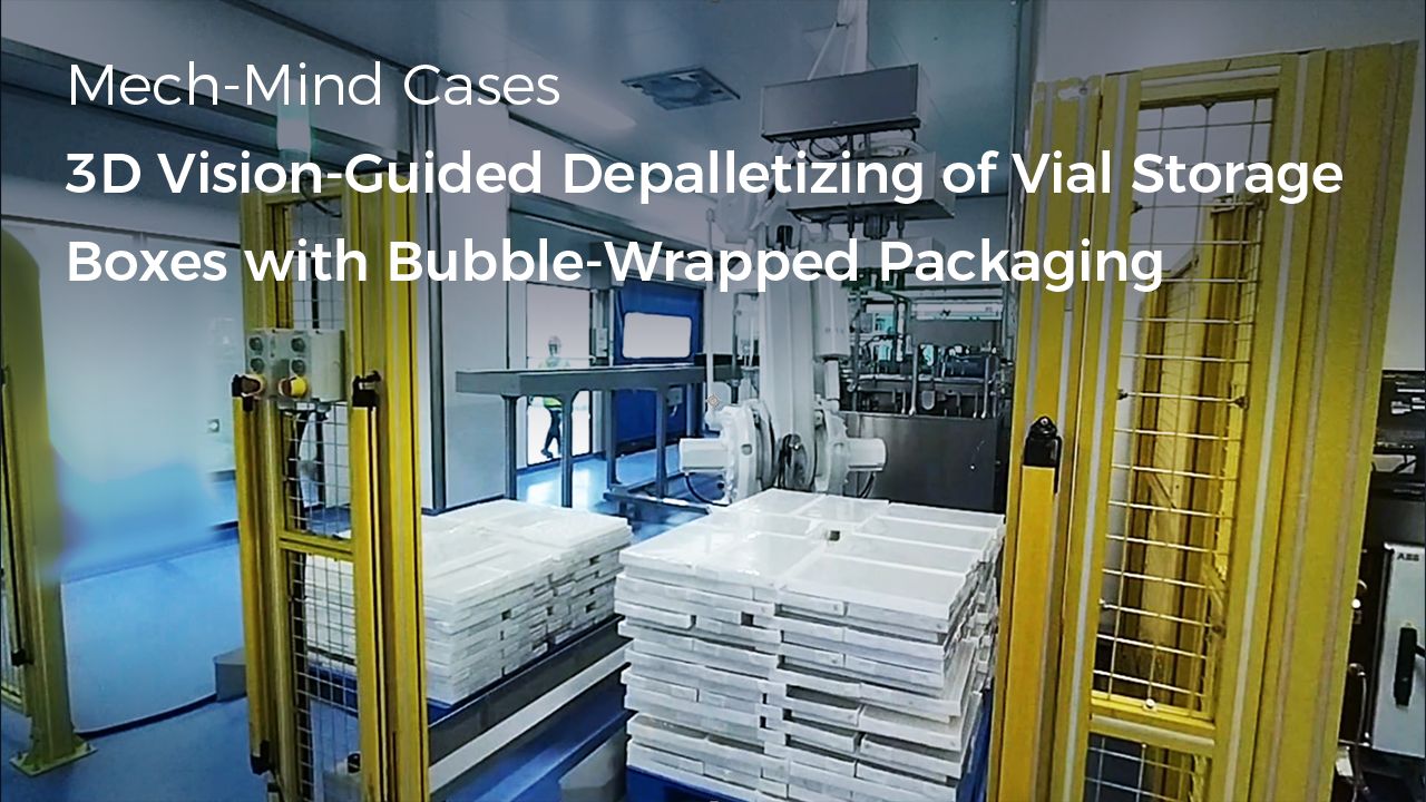 How AI+3D Vision Helps Robotic Depalletizing of Boxes with Bubble-Wrapped Packaging