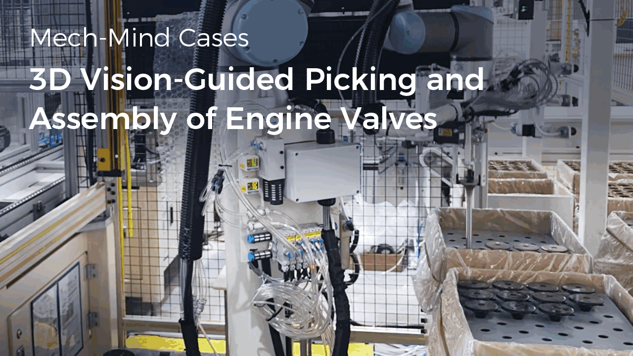3D Vision-Guided Picking and Assembly of Engine Valves
