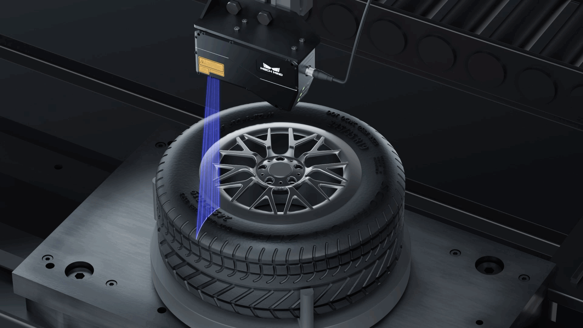 Mech-Mind AI Quality Inspection Solution: Accurate Locating and Reading of DOT Codes