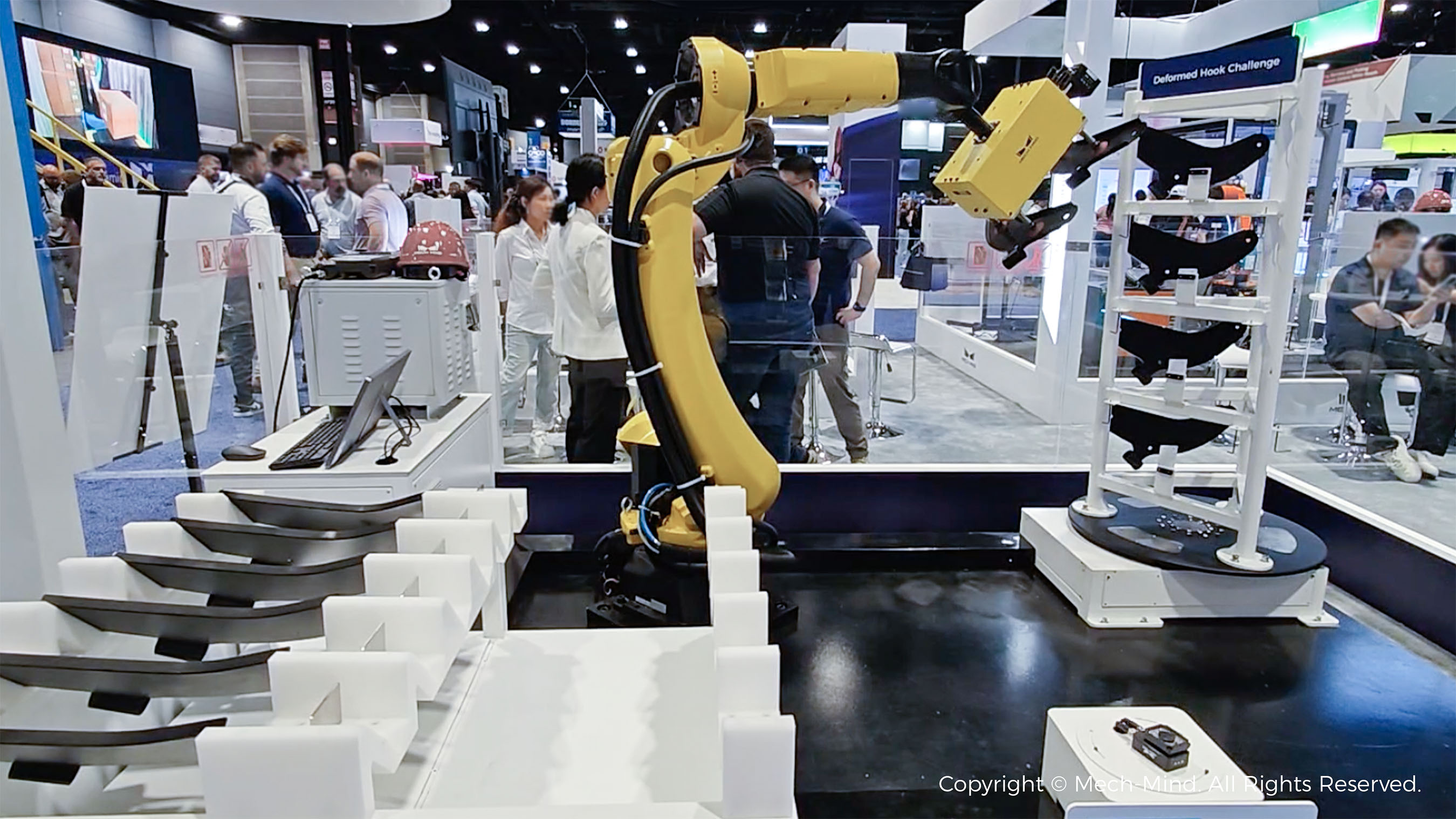 General-Purpose “Eye + Brain” for Robots: High-Precision Loading of Metal Parts onto Hanging Racks