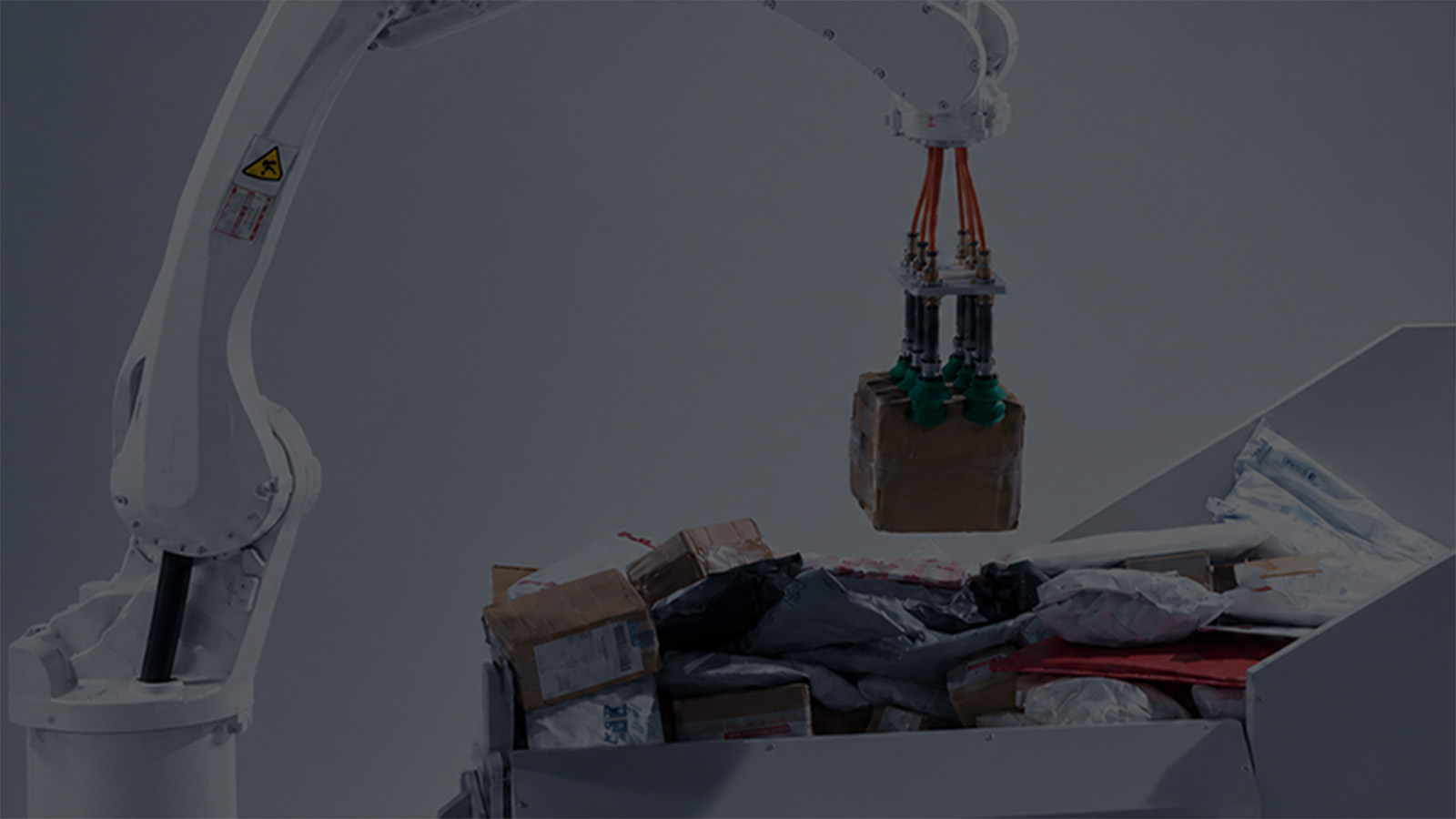 Paketsammlung und -sortierung